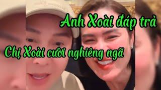 Anh Xoài đáp trả, Chị Xoài cười nghiêng ngã . Vũ Luân Phương Lê