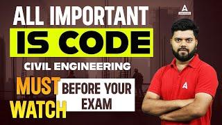 Most Important IS Code For Civil Engineering | All Most Important IS Codes For Civil Engineers