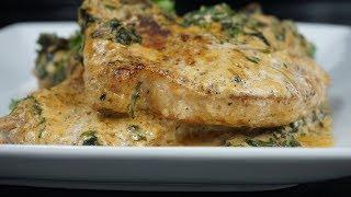 How To Make Creamy Garlic Pork Chops! The Most Delicious Pork Chops!