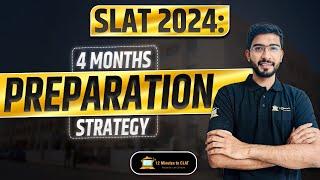 SLAT 2024: Complete 4 Months Strategy I Symbiosis Law School I Keshav Malpani