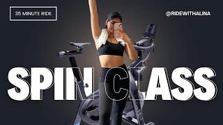 35 Minute ENERGY FILLED Spin Class | Fill Up Your Cup!