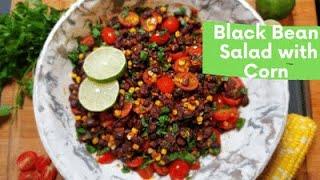 Black Bean Salad with Corn