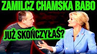 CHAMSKA BLONDYNKA z PLATFORMY ZMASAKROWANA przez KUKIZA!