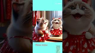 Cute pet debut plan - Meow meow #meow #cat #cute #aipictures #shorts