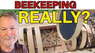 Beekeeping In A Non-Standard Hive | Making A Natural Honey Bee Hive