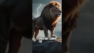 The stoic lion: Mastery through tranquility #stoicism #stoic #quotes #viralshorts #stoicphilosophy