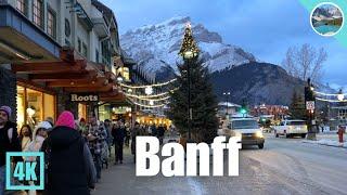  Christmas Vibes In Banff  (Dusk to Nightfall!) 