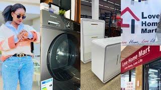 SHOPPING HAUL//CLEANING MY NEW HOUSE//8KG SKY WORTH WASHING MACHINE REVIEW//MOVING VLOG//MS WIT