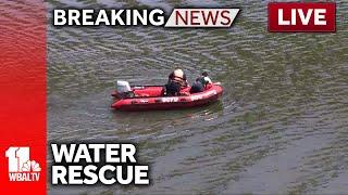 LIVE: SkyTeam 11 is over a reported water rescue in area of I-95 at I-395 - wbaltv.com