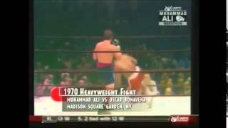 Bonavena knockdown Muhammad Ali