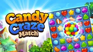 Candy Craze - Match 3 Games With Unlimited Lives and Bonuses - Best Free  Android Candy Game 2021