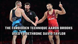 The ONE Technique You MUST Know But NEVER USE | Aaron Brooks vs David Taylor Breakdown