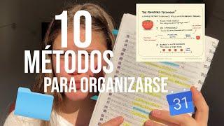 métodos para organizarse con más productividad! -chofico