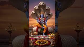 Vishnu Bhagwan!  His blessings illuminate our path.  #VishnuBhagwan #DivineBlessings #youtube