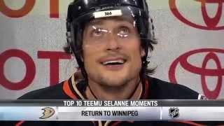 Top 10 Teemu Selanne moments