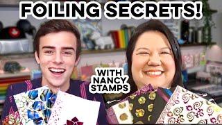 Become A Foiling PRO with Nancy Stamps (foil tips & tricks)!