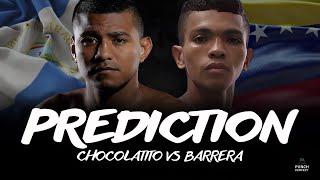 ROMAN CHOCOLATITO GONZALEZ VS ROBER BARRERA | PUNCH PERFECT PREDICTION 