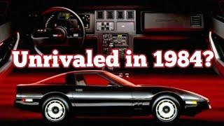 1984 C4 Corvette - Who were its rivals? Shopping in 1984!