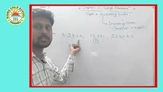 Mathematics of Chapter 1 (Topic - Ascending Order)