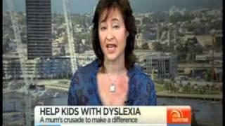 Dyslexia in Children, Liz Dunoon - Channel 7 Sunrise Program