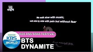 BTS - Dynamite |2020 KBS Song Festival|201218 Siaran KBS WORLD TV|