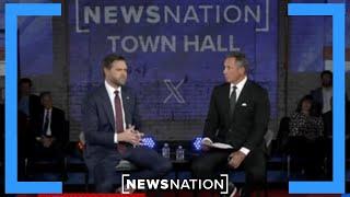 Vance says he stands with Trump on abortion | Vance Town Hall