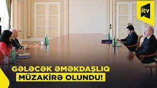 Prezident İlham Əliyev BMT Baş katibinin müavinini qəbul edib