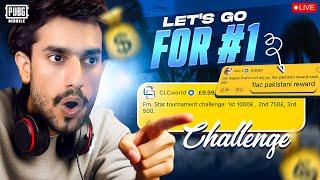 Star league Content Creater Challenge for 5 lak Pkr || FM NASIR IS LIVE || PUBG MOBILE