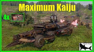 Maximum Kaiju [4x Hermes Booster] [Crossout Gameplay ►102]