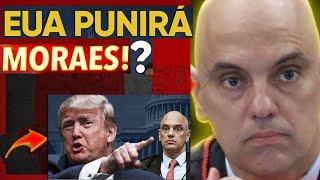 ALEXANDRE DE MORAES PODE SER BANIDO DOS EUA E TER CONTAS BLOQUEADAS