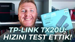 TP-Link TX20U Aldım, Performansını Ölçtüm!