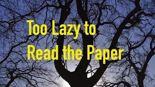 Too Lazy to Read the Paper:  Episode 1 with Marta C. González