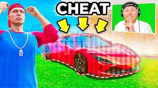 Ich CHEATE HEIMLICH mit UNSICHTBAREN AUTOS in GTA 5!