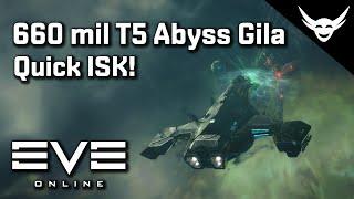 EVE Online - Budget T5 Abyss Gila (660mil fit)