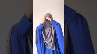 Abeerah khimar by Kiran Ismail #hijab #niqab ##elegant #tutorial
