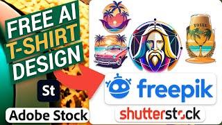 Leonardo ai T-shirt design | Best free print on demand ai | How to make Tshirt design using ai