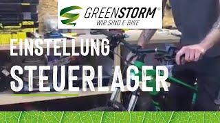 E-Bike Steuerlager einstellen - So klappt es!
