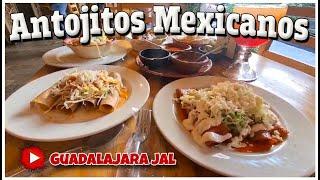 Comí ANTOJITOS MEXICANOS en él restaurante a la mexicana