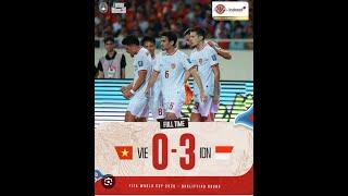 Vietnam 0 - 3 Indonesia World cup Qualification all Goal full Highlight