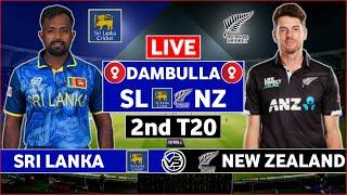 Sri Lanka vs New Zealand 2nd T20 Live Scores | SL vs NZ 2nd T20 Live Scores & Commentary