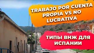 Резиденция trabajo por cuenta propia vs no lucrativa для Испании. Сравнение типов ВНЖ для инвестора.