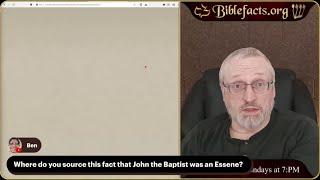 Q&A: What source says that John the Baptist was an Essene