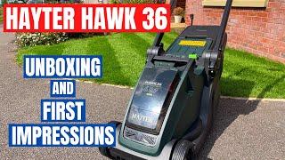 Hayter Hawk 36 60V - UNBOXING and FIRST IMPRESSIONS