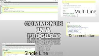 Comments in a Program || Java Programming in BlueJ || Syllabus Cracker ||