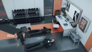 Hitman - 47 Engages in a Push Up Contest with the Guards