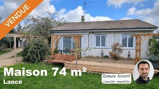 EXCLU vendue - Maison 74 m² Lancé