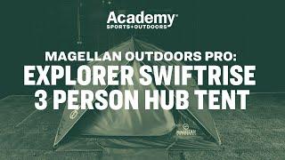 Magellan Outdoors Pro | Explorer Swiftrise 3 Person Hub Tent