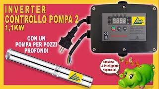 Messa in funzione della Controllo pompa INVERTER 2 - 1,1kW 230V/3*230Vin combinazione - Italiano