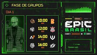 BR | Winline EPIC Standoff 2: Brasil №3 | Fase de grupos - Dia 1