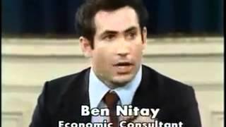 Young Benjamin Netanyahu (Debate on Israeli Borders)   (Israel Live Com)